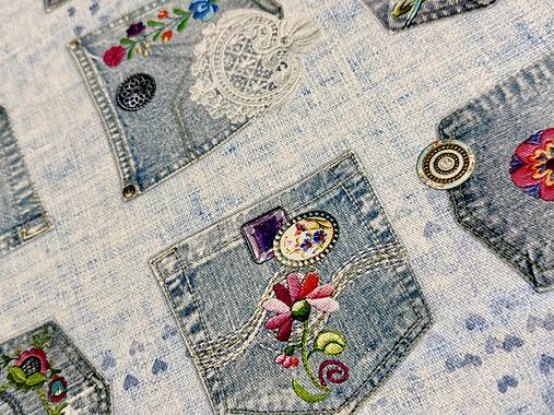 100% BAVLNA /RIFLE / VRECKÁ