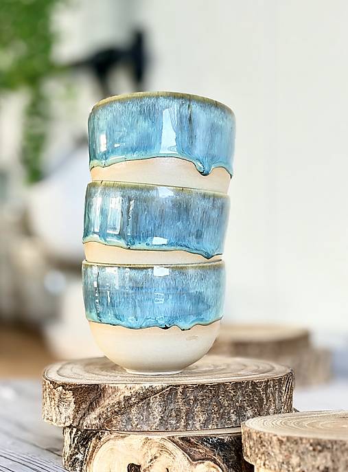 Mint Dream . pohárik cappuccino (200ml, bez uška)