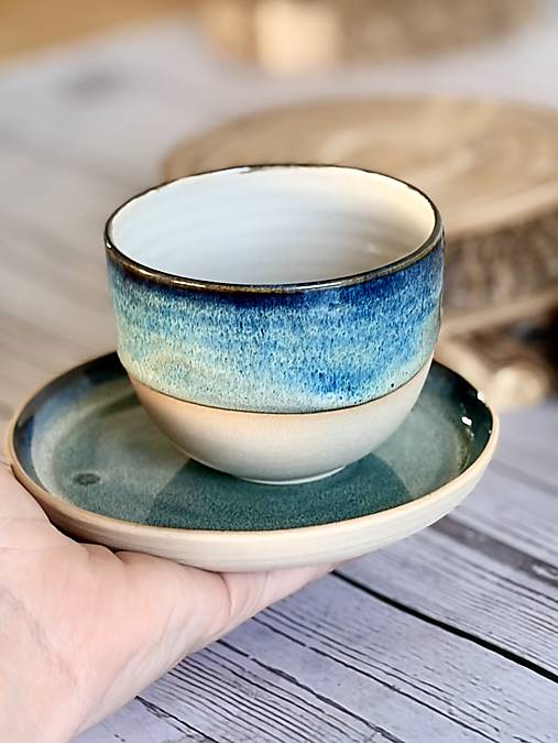 Ocean Drip - podšálka (priemer 12cm)