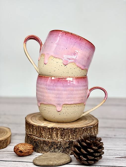 Magnólia - šálka na čaj (450ml, s uškom)