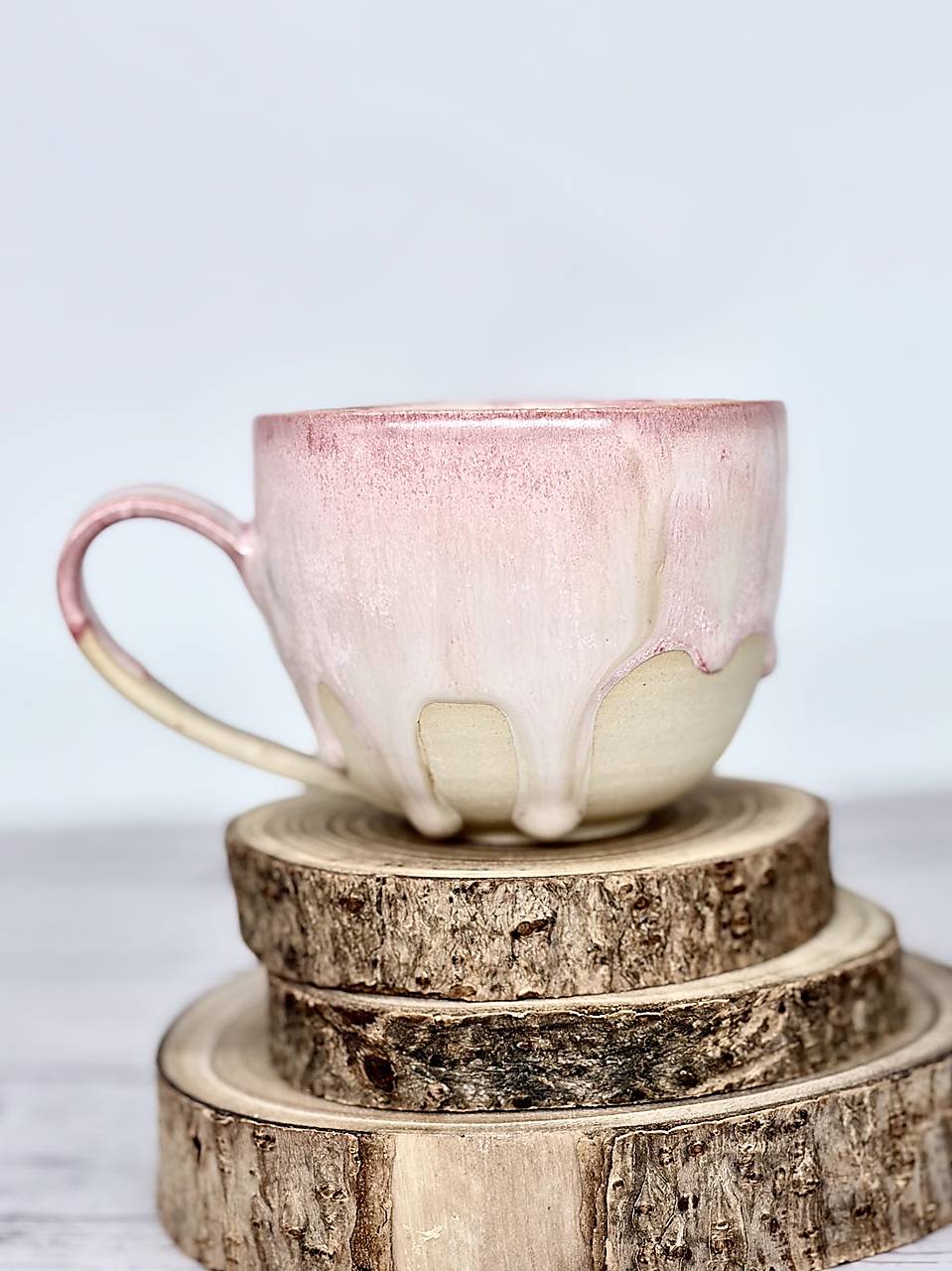 Rose dream - šálka cappuccino (200ml, s uškom)