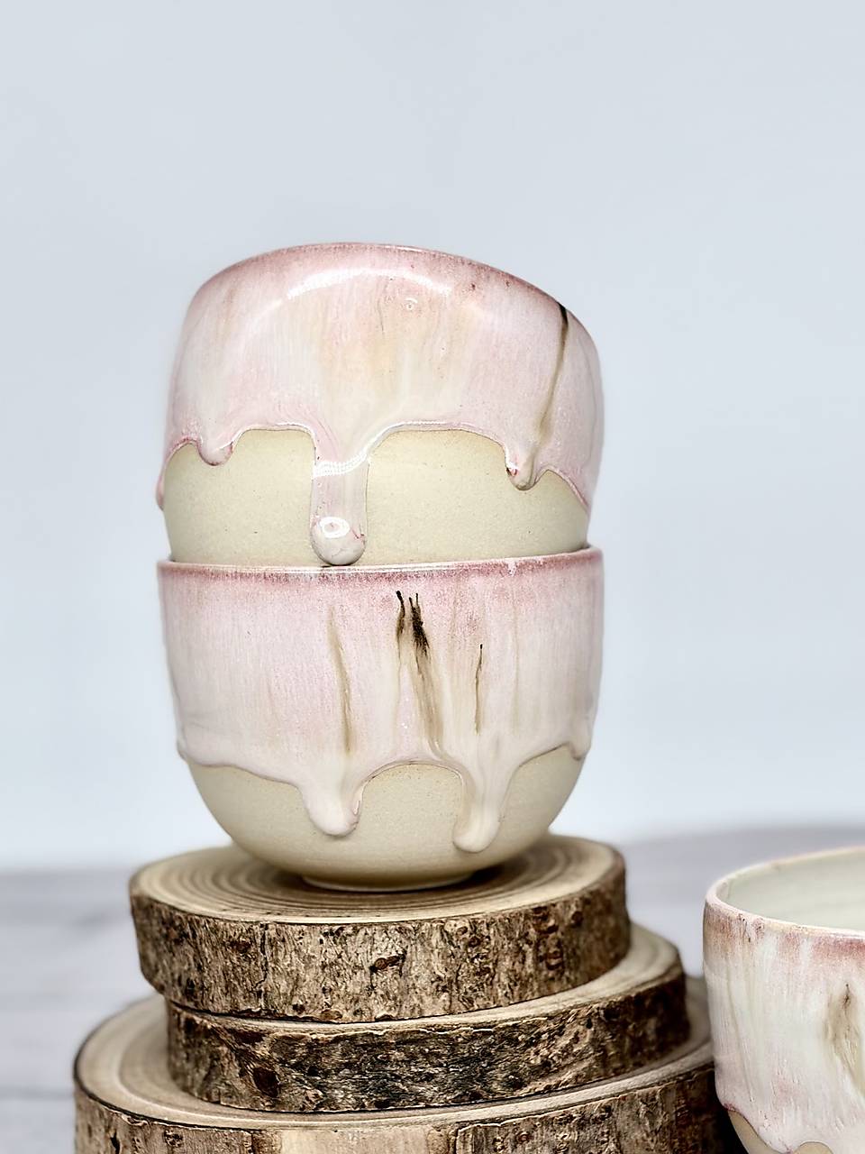 Rose Dream - pohárik cappuccino (200ml, bez uška)