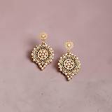 Náušnice - Korálkové náušnice BOHO - 18208223_