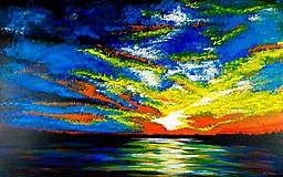 Obrazy - Večerné slnko 4 - 18209033_