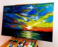 Obrazy - Večerné slnko 4 - 18209035_