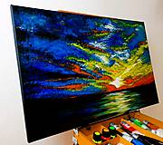 Obrazy - Večerné slnko 4 - 18209037_