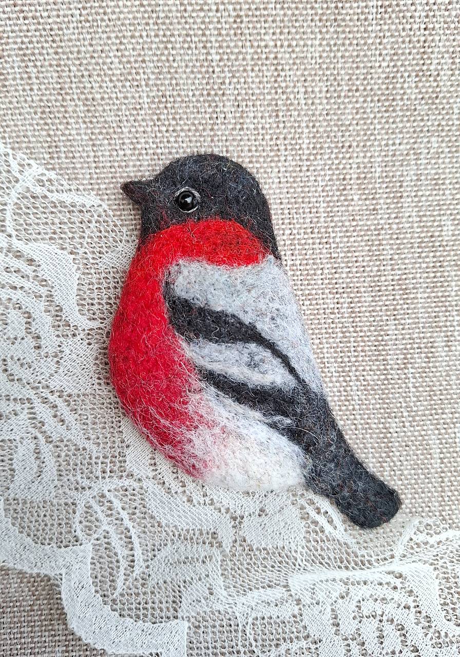 brošne plsteny vtáčí hýľ