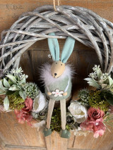 Dekorácie - Jarný veniec - 18209064_