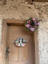 Dekorácie - Jarný veniec - 18209065_