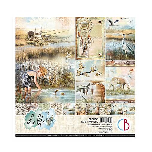 Papier - Scrapbook papier - Delta - Ciao Bella - 12x12 - 18209925_