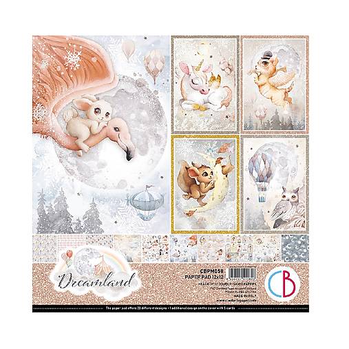 Papier - Ciao Bella Dreamland scrapbook papier 12x12 - 18210329_