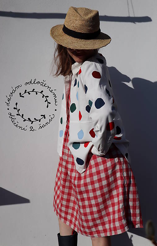 Blúzky a košele - košile/tisk - 18210984_