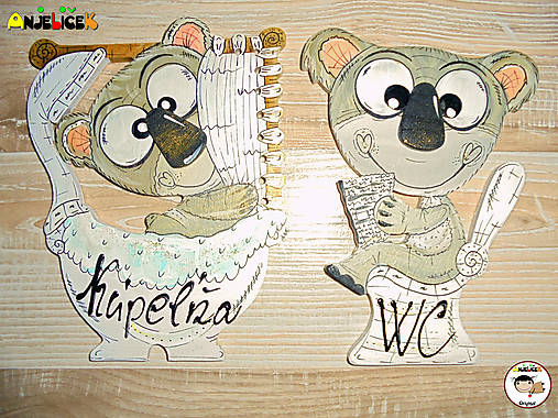 Tabuľky - Menovky - WC a kúpeľňa - 18211440_