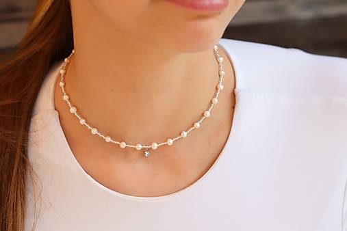 Perlový náhrdelník