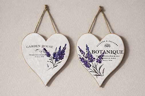 Dekorácie - Drevene srdiecka - 18210100_