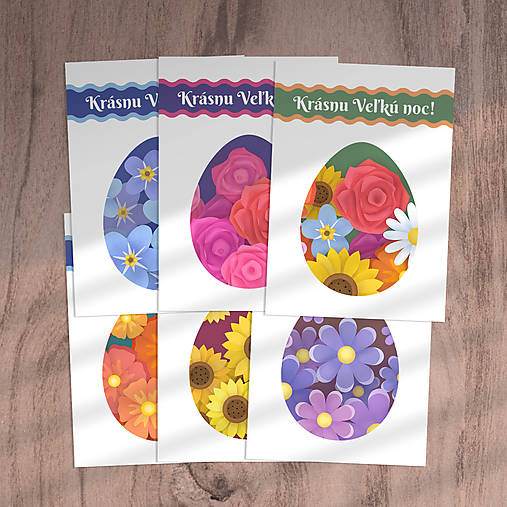 Papiernictvo - Veľkonočná pohľadnica Floral Gentle - 18211336_