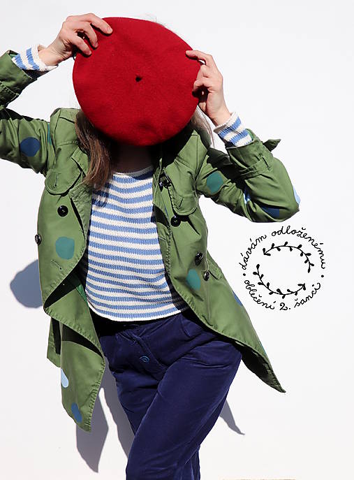 Blúzky a košele - kabát/tisk - 18214108_