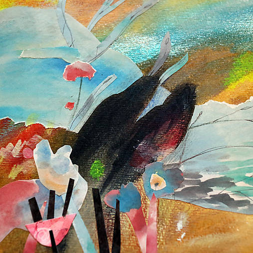 Spolu to zvládneme/ Originál obrázok/ koláž