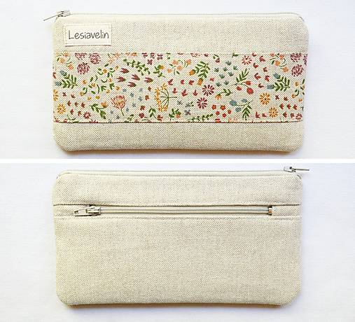 Peňaženky - Peňaženka - Mini kvety - 18213348_