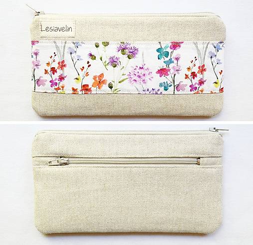 Peňaženky - Peňaženka - Kvety - 18213379_