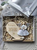 Dekorácie - Macrame anjel prvé sväté prijímanie  - 18212232_