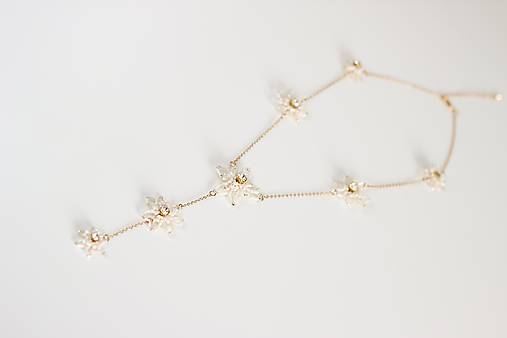 Kvetinový náramok Elena (Náhrdelník)