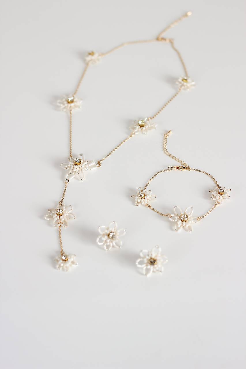 Kvetinový náramok Elena (Celá sada)