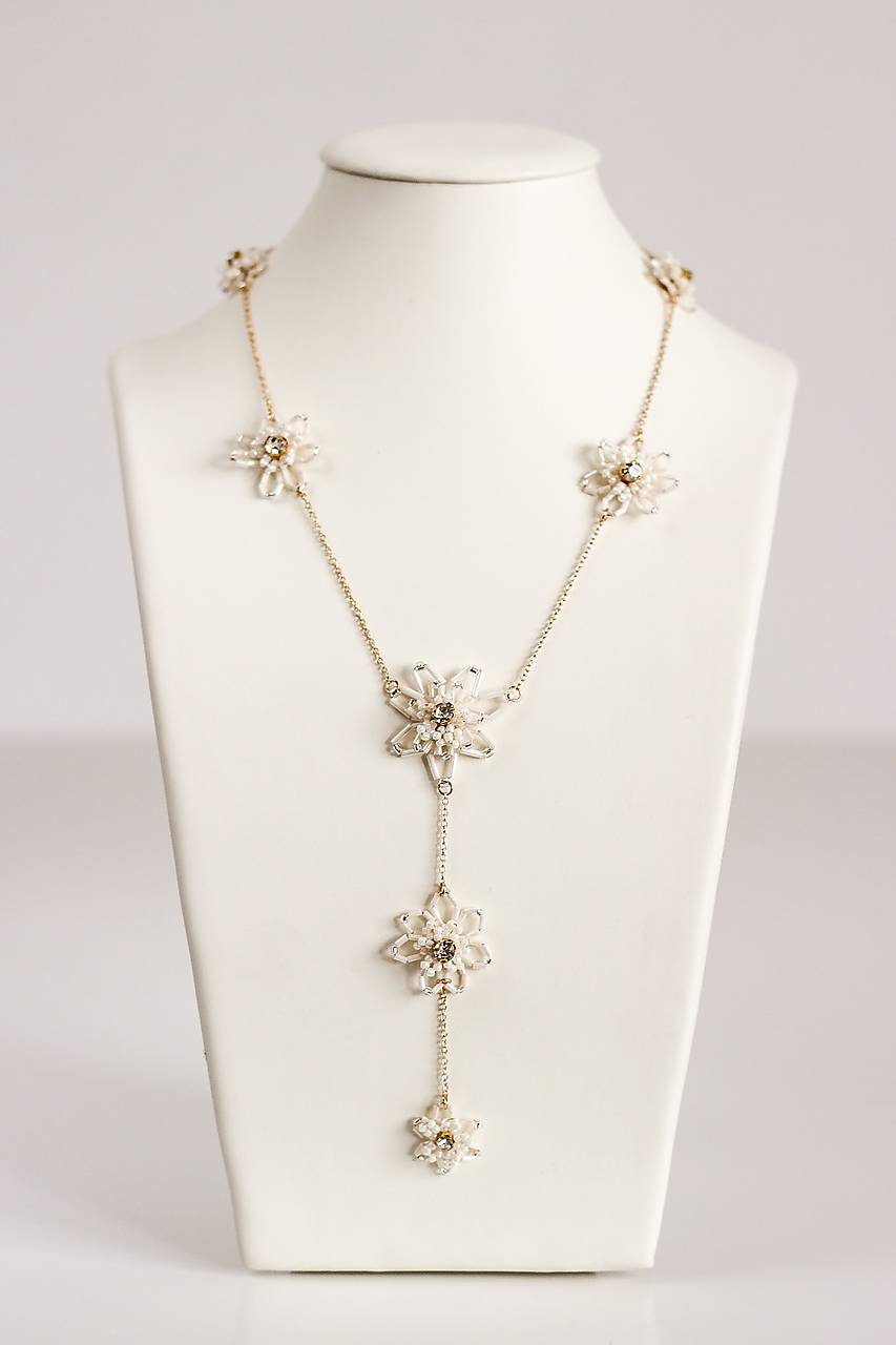 Kvetinový šperk Elena (Náhrdelník)