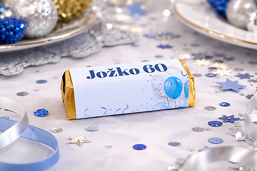 Darčeky pre svadobčanov - Personalizované čokoládky na oslavu - 18212850_