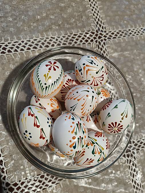 Dekorácie - Biele vajíčka - 18213709_