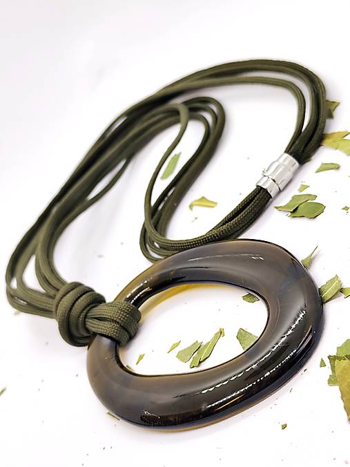 Náhrdelník z vínových fliaš "HEDVIGA"