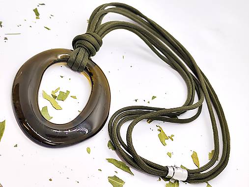 Náhrdelník z vínových fliaš "HEDVIGA"