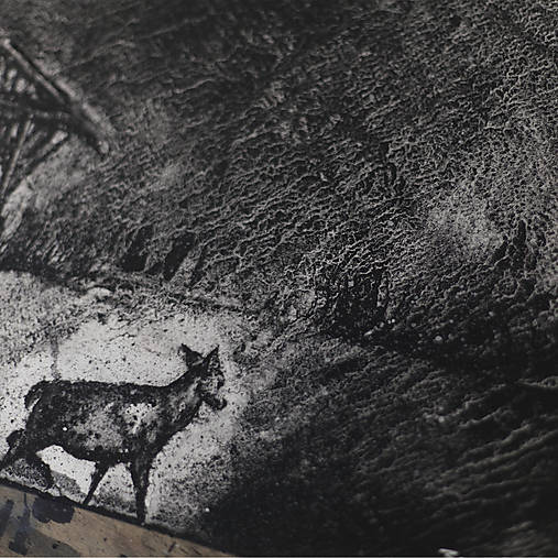 "Tichá noc" (akvarel)