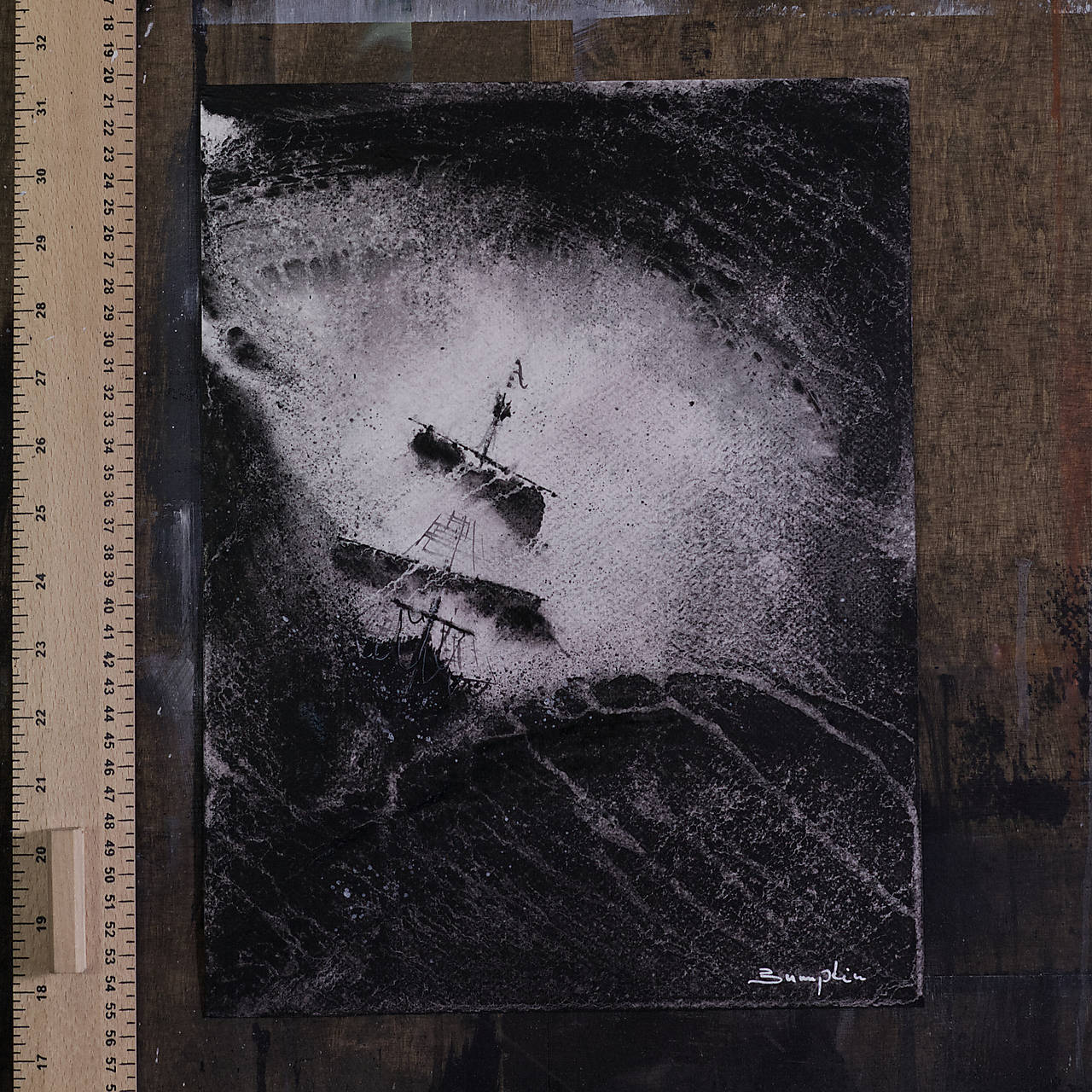 "Pirátov sen" (akvarel)