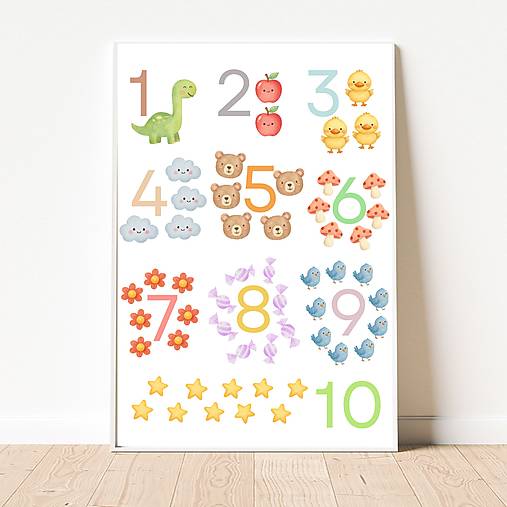 Hračky - Plagát Čísla pre deti PDF - 18212046_