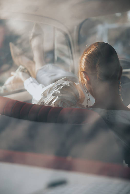 Kruhové náušnice s perlami (odnímateľné prívesky) (Zlaté)