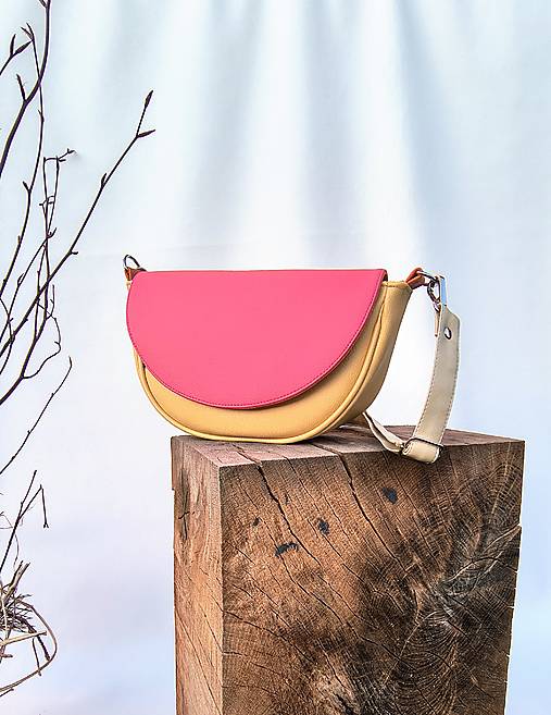 Kabelky - Ludo pink guava - 18215378_