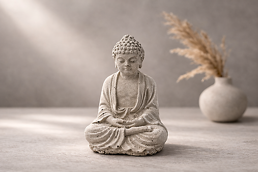 Dekorácie - Grigio Budha - 18214518_