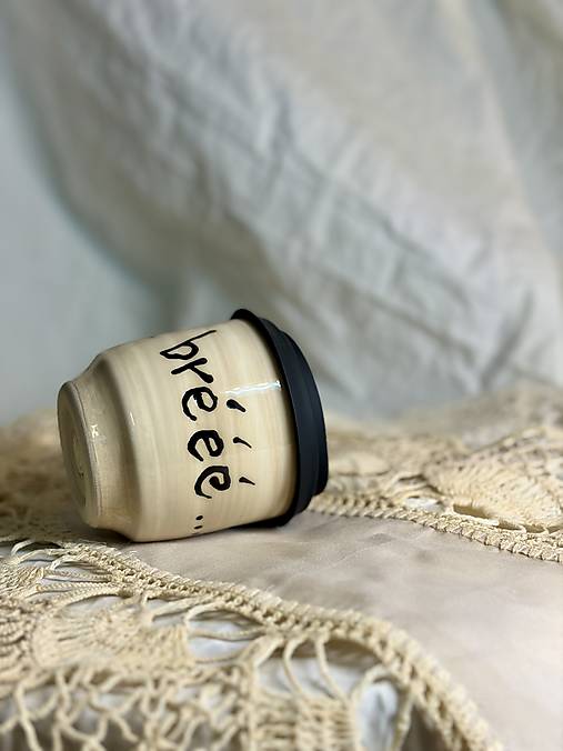 Keramický travel cup Ráno