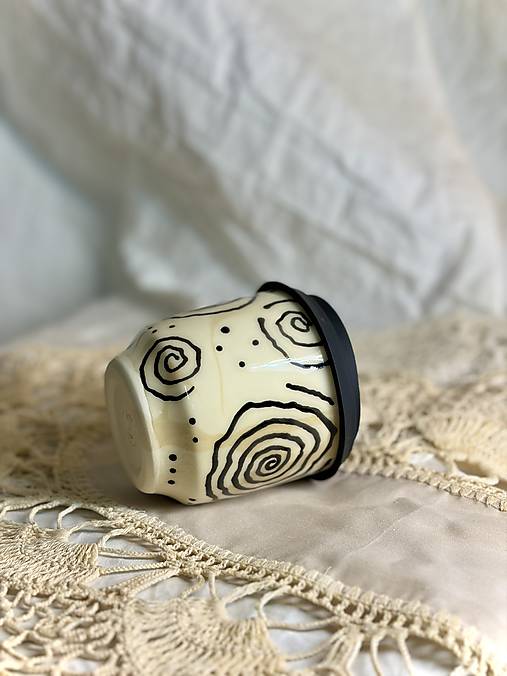 Keramický travel cup Spiral