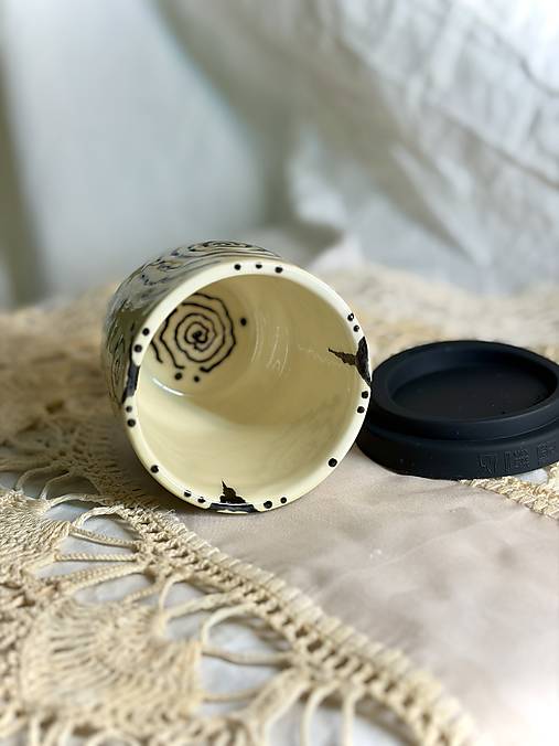 Keramický travel cup Spiral