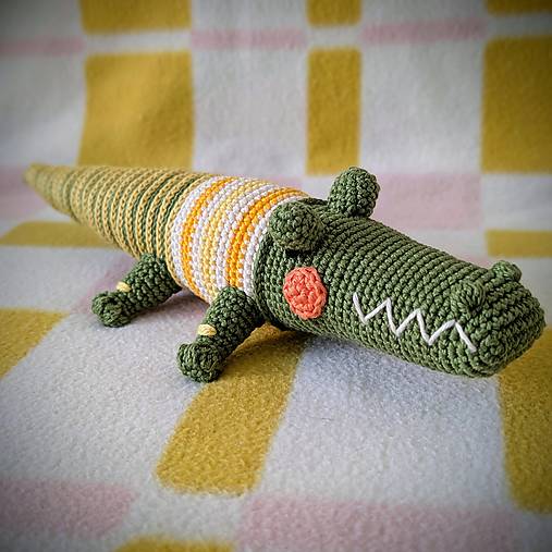 Hračky - Krokodíl Clarice - 18215222_