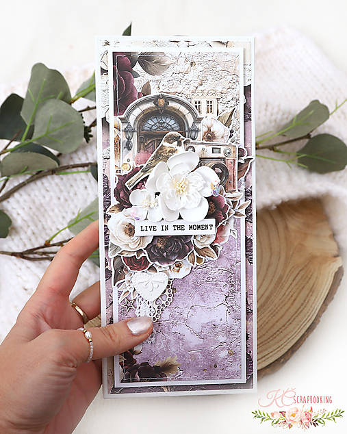 Papiernictvo - Vintage paravanový mini album - 18218238_