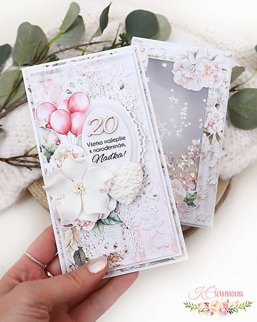 Papiernictvo - Narodeninové blahoželanie v krabičke XXIII - 18218272_