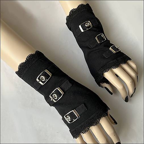 Rukavice - Rockové rukavičky - 18217511_