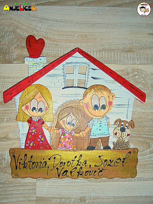 Tabuľky - Menovka - rodinka - 18217823_