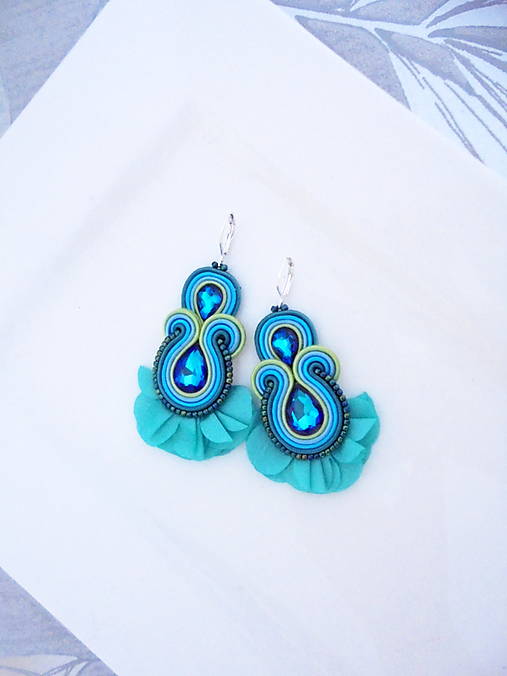 Náušnice - lupienkové - 18219073_