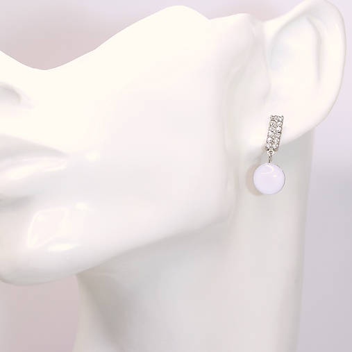 Kamienkové napichovacie náušnice