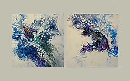 Obrazy - abstrakcia HQQ-XI-I-II - 18219191_