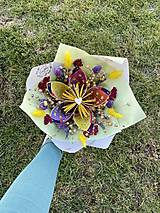 Dekorácie - Kytička zo žrebov - 18219170_